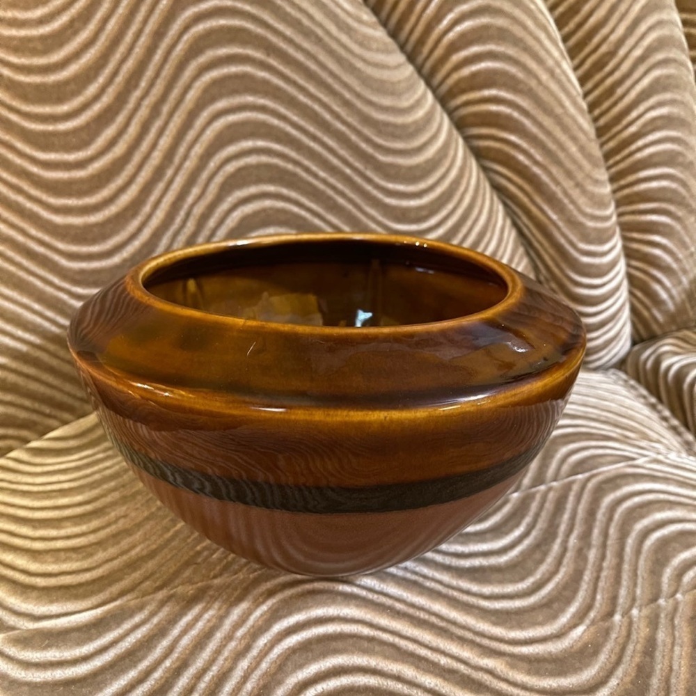 Jennifer Farrell Pottery Bowl Glazed MCM Bowl Glazed Vase